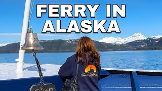 Ferry Ride from Valdez to Whittier Alaska [upl. by Arahsak]