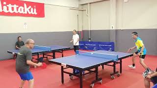 2024 sndtta table tennis div one Peter Lin vs Clement Siu set 3 [upl. by Aynor160]