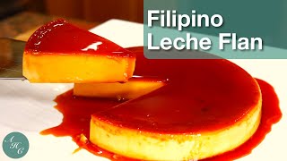 Perfect and Delicious Leche Flan Filipino Creme Caramel Dessert [upl. by Atrebla340]