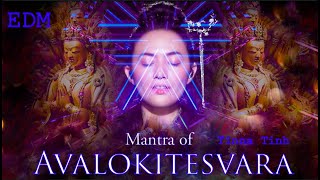 Mantra of compassion  Namo Ratna NO ADS in video Avalokitesvara 慈悲咒 EDM version  Tinna Tinh [upl. by Ainuj546]