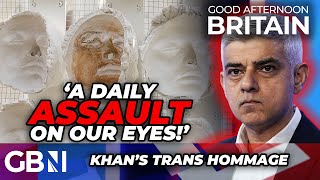 An ASSAULT on our eyes Sadiq Khan SLAMMED for FORCING trans madness on Brits with new artwork [upl. by Ashti]