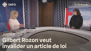 Gilbert Rozon sattaque au délai de prescription en matière de crimes sexuels  Isabelle Richer [upl. by Riegel]