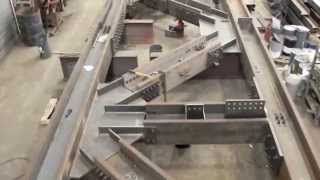 Long Island Steel Fabrication  St Josephs Truss Flyover [upl. by Lorolla]