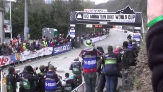 UCI MOUNTAIN BIKE WORLD CUP 2012 HOUFFALIZE XCO MEN ELITE fonsmtbbe [upl. by Benilda]