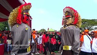 ONDEL ONDEL POLISI  PENUTUP LOMBA TARI HUT RS POLRI  PENGUMUMAN JUARA [upl. by Alick919]