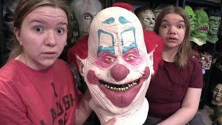 CREEPY CLOWNS ARE BACK Horror Mask Collection Update [upl. by Joshia]