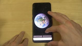 Shockingly Beautiful Earth Live Wallpaper App Samsung Galaxy S8 Review [upl. by Ijnek]