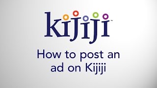 How to Post an Ad on Kijiji [upl. by Dielu]