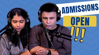 Admissions Open📢  RJ Naved [upl. by Ydnat]