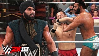 WWE 2K18 Jinder Mahal Entrance amp Finisher  PS4 Pro [upl. by Llenram141]