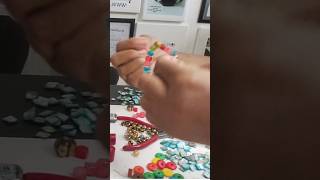 Trendy Wrist Bling jewelrybybdk bohoaccessories bohojewelry howto handmade [upl. by Nedak]