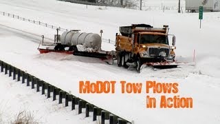 MoDOT Tow Plows In Action [upl. by Zoarah451]