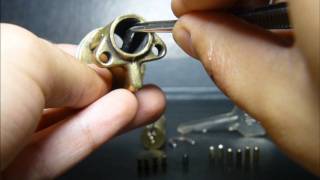 How to Assemble Cylinder lock Yale 6 pins [upl. by Avron]