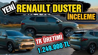 Yeni Renault Duster 2024  Türkiye Üretimi ve Detaylı İnceleme [upl. by Kaylee320]