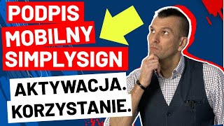 📲 Podstawy epodpisu mobilnego SimplySign Jak aktywować i korzystać [upl. by Michaella]