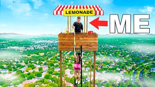 I Built the Worlds Tallest Lemonade Stand [upl. by Waylin]