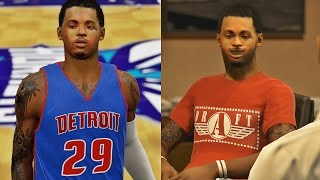 NBA 2K15 MyCAREER  FINALLY A STARTER  Double Double Performance [upl. by Ameline]