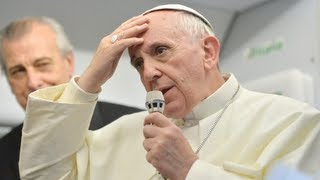 Pope on homosexuality who am I to judge [upl. by Roxanne]