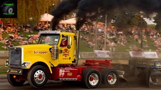 Diesel Truck Pulling 2024 Pro Stock Semi  Harford County Farm Fair [upl. by Animlehliw]