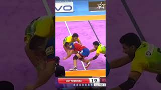 Pardeep Narwal powerful raid to all out Patna Pirates in the PKL 9 [upl. by Drawyeh]