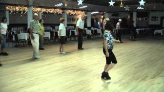 Linedance lesson Crusin Choreo Neil Hale Music Beachboys [upl. by Haelam5]