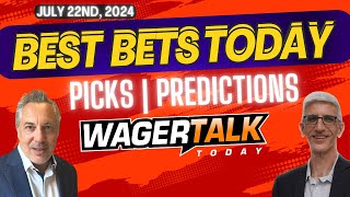 Free Best Bets and Expert Sports Picks  WagerTalk Today  MLB Picks and Predictions  72224 [upl. by Attenwahs945]