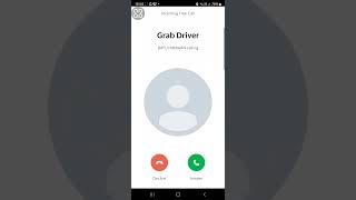 GRAB DRIVER BAYU HIRAWAN calling  Grab [upl. by Oigolue]