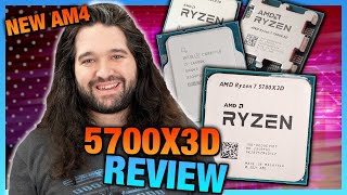 New AMD Ryzen 7 5700X3D CPU Review amp Benchmarks vs 5800X3D amp More [upl. by Chemush]