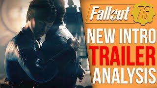 Fallout 76 Intro Cinematic Trailer  Analysis and Review [upl. by Haneen609]