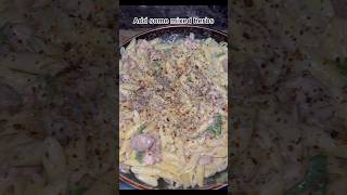 Creamy Penne Pasta RecipeChicken Pasta in white sauceEasy Pasta Recipe👍viralpastafoodshorts [upl. by Aceissej]