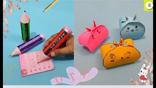 ✨️Easy paper craft ideasDIYSchool suppliesBack to school craftsMiniature craftsSchool Hacks [upl. by Amaj984]