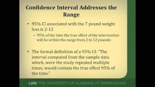 Statistics Corner Confidence Intervals [upl. by Juta281]