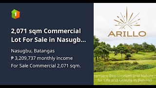 2071 sqm Commercial Lot For Sale in Nasugbu Batangas TagaytayCity [upl. by Solrak]