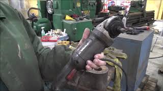 Cast Iron Welding a Thick Machine Casting [upl. by Kulsrud238]