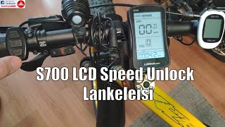 Lankeleisi XT750 Speed Limit Unlock  S700 LCD [upl. by Allina]