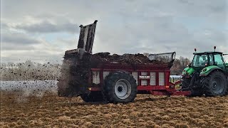 We Got Hundreds Of Tons Of Beef Cattle Manure Out And The Corn Head Is Broken [upl. by Elac640]