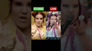 NETTA  TOY STUDIO vs LIVE PERFORMANCE netta toy autotune [upl. by Ardine450]