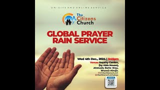 Global Prayer Rain Service  Pastor Peter Balogun [upl. by Hanavas]