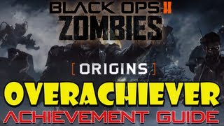 Overachiever Achievement Guide  Black Ops 2 Zombies [upl. by Gnehp]