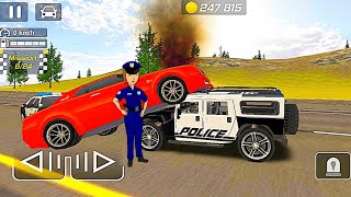 Police Car Mercedes S63 Pursuit Chase 192 Best Android Gameplay [upl. by Woodsum]