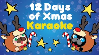 12 Days of Christmas Karaoke Christmas Song with Lyrics  Parody  Poopy amp Doopy [upl. by Ruggiero160]