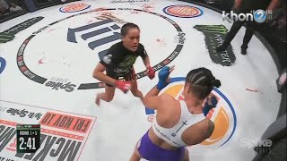 IlimaLei Macfarlane to defend Bellator flyweight title this Friday [upl. by Neeron]