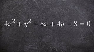 How to find the center foci and vertices of an ellipse [upl. by Heddi]