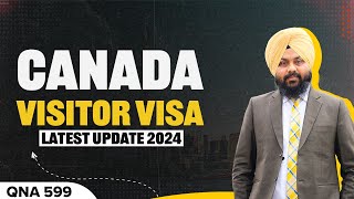 Canada Visitor Visa Update 2024  Canada Tourist vias  visitor visa canada  Canada Immigration [upl. by Manda]