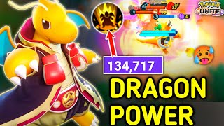 DRAGONITE MELT ENEMIES LIKE THEY ARE 🍕🧀 WITH OUTRAGE 🔥 POKEMON UNITE DRAGONITE GAMEPLAY  DRAGON 🐲 [upl. by Ardnalahs]