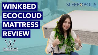 WinkBed EcoCloud Mattress Review  Looking to Sleep Green [upl. by Keir]