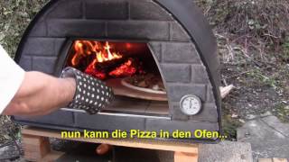 HolzofenPizza leicht gemacht [upl. by Lopez]