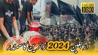 Arbaeen walk 2024  Safar Ishq  Najaf to karbala Mashi  waheed najafi [upl. by Llennahs]