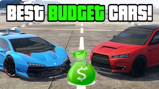 GTA 5  Top 10 Best BUDGET Cars In 2023 [upl. by Idleman]