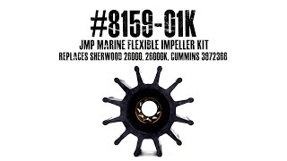 815901K JMP Marine Flexible Impeller Kit [upl. by Beitch]